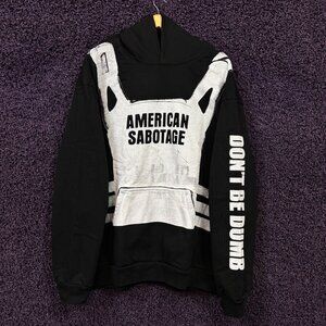 ASAP Rocky x AWGE American Sabotage Dont Be Dumb Hoodie 2XL